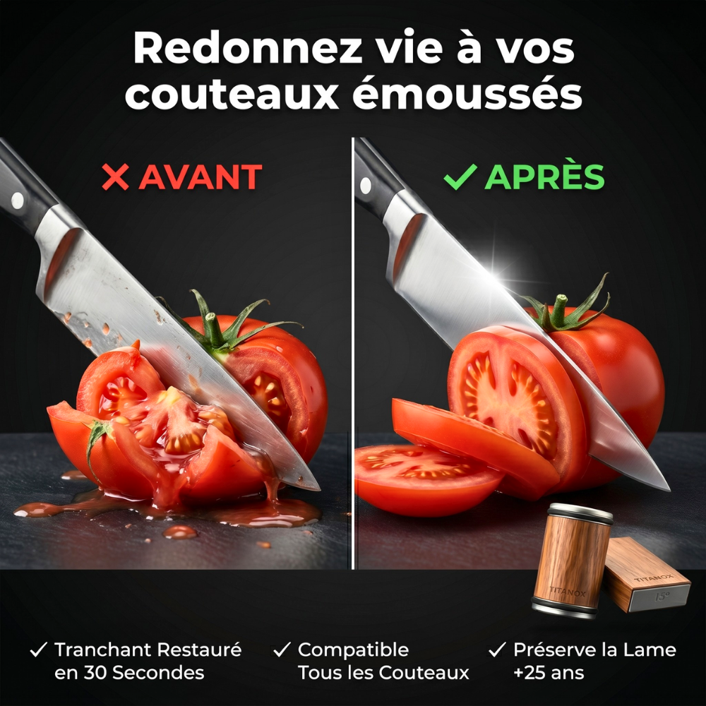 Aiguiseur de Couteaux Pro -