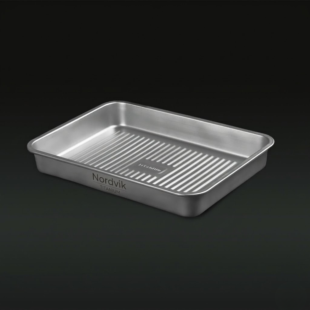 Assiette de cuisson en titane pur | Offre de lancement limitée
