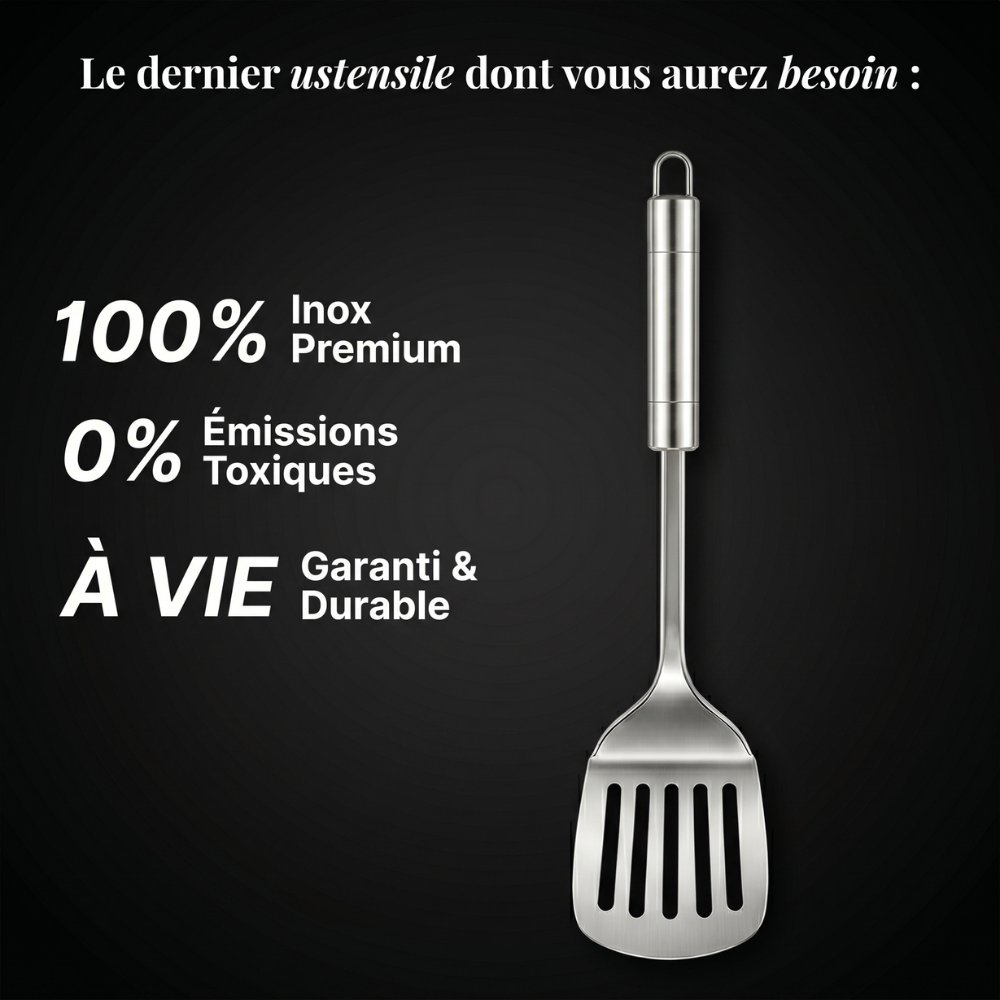 Coffret Signature | 5 Ustensiles en Acier Inoxydable