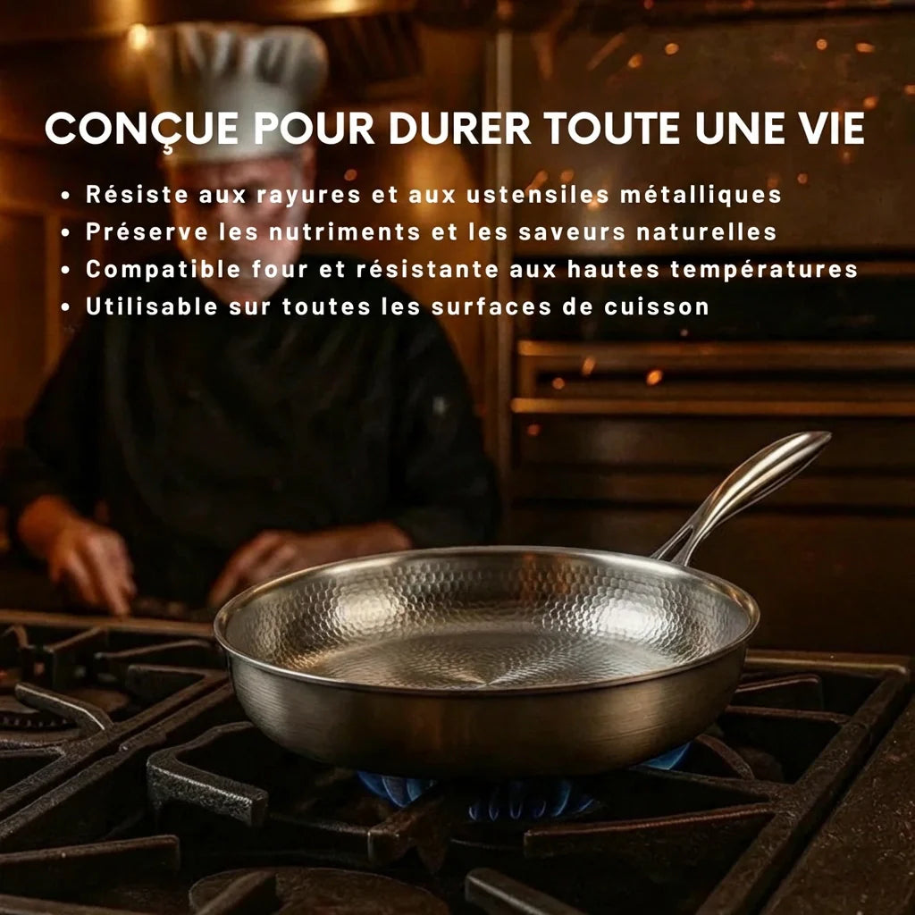 Panovelle® – Poêle antiadhérente titane