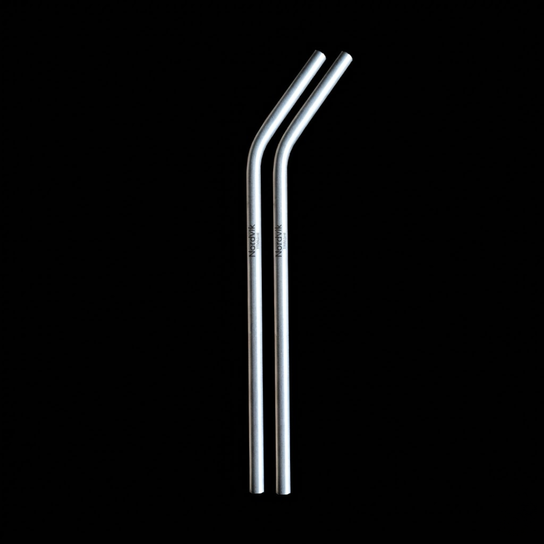 Pure Titanium Straw