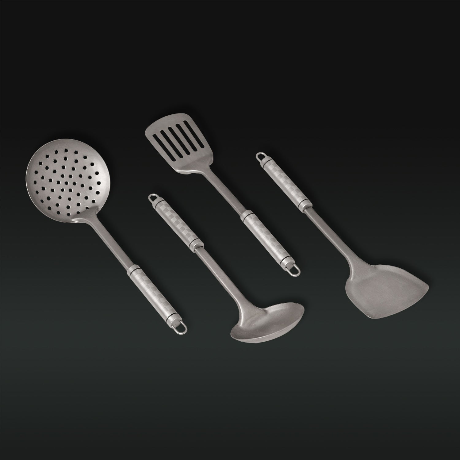 Set de couverts en titane pur (4 pièces)