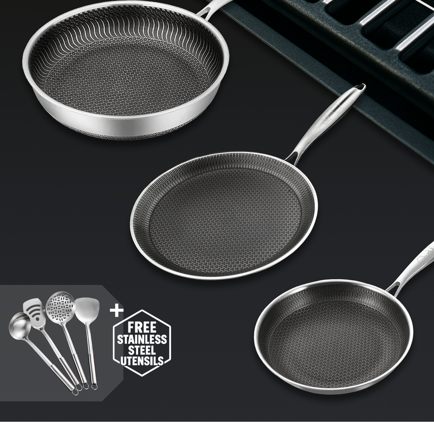 Ensemble de BBQ Hybrid PureGrill (édition limitée)
