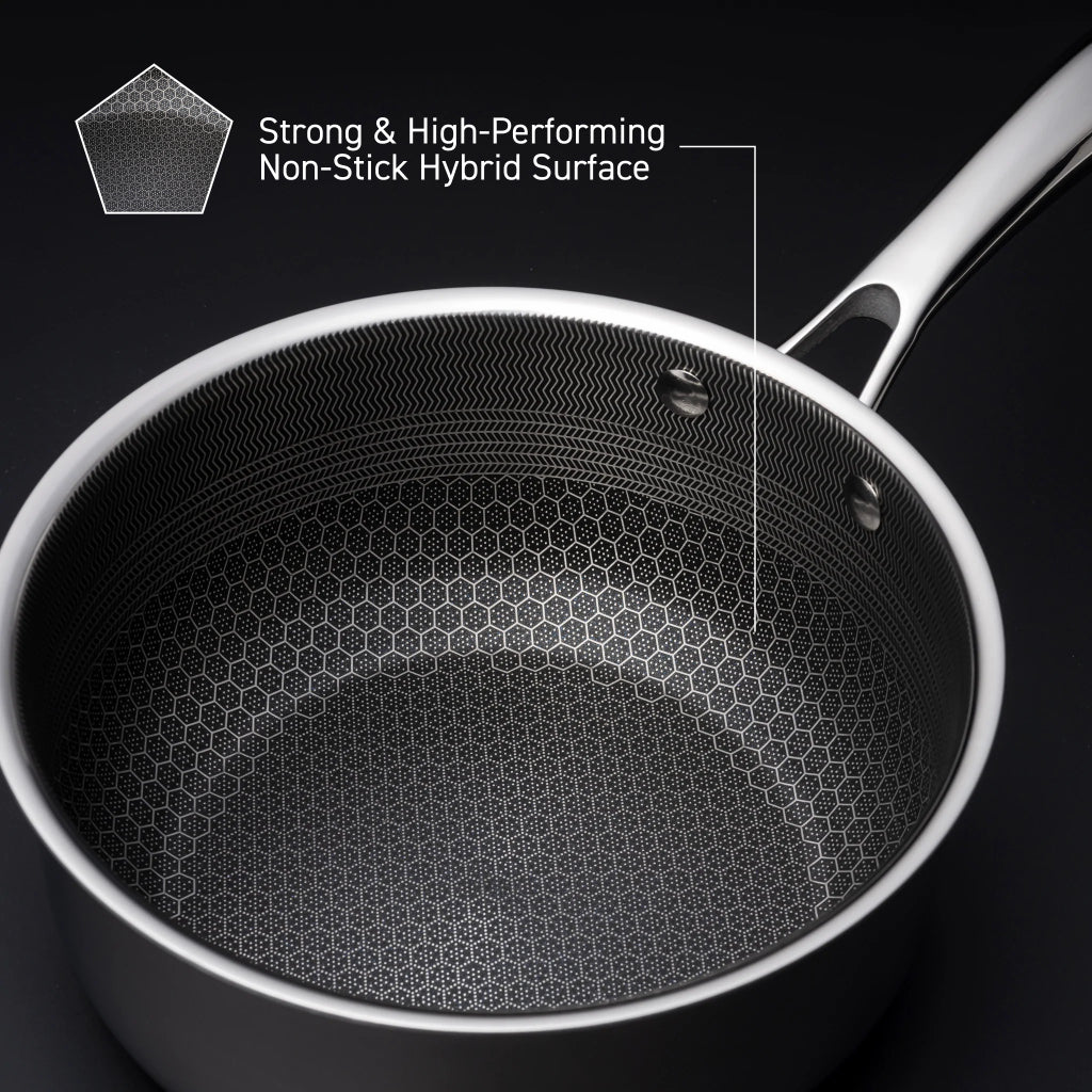 Batterie de cuisine hybride 12 pièces